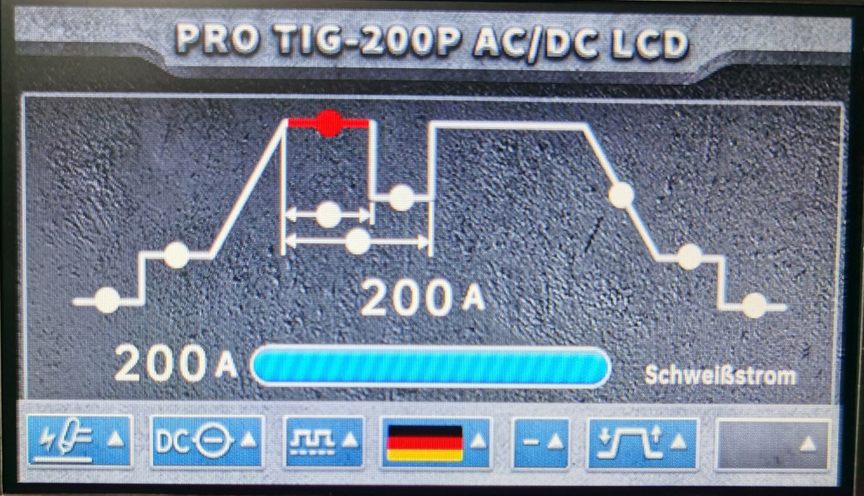 PRO TIG-200P 250P AC/DC LCD